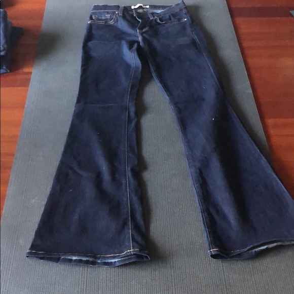 J Brand Denim - J brand babe bell bottom jeans in Atlantis
